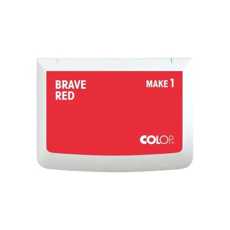 Colop Make 1 Brave Red leimasinvärityyny
