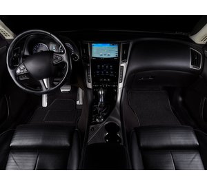 Musta plyysimatot Dodge Charger (2006-2010)