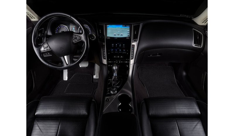 Musta plyysimatot Dodge Charger (2006-2010)