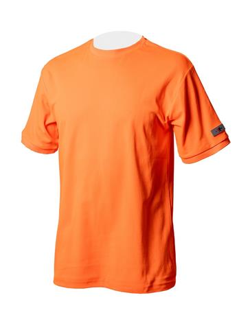 Priha 4377 tekninen puuvilla oranssi t-paita