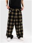 Empyre Ultra Wide Cord Plaid Housut green shadow plaid Miehet