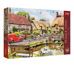 Trefl Premium Plus Tea Time: Summer Village 1000p palapeli