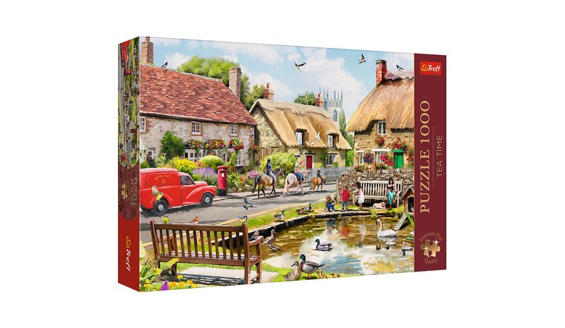 Trefl Premium Plus Tea Time: Summer Village 1000p palapeli