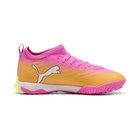 PUMA Ultra 6 Match Mid + TT Showtime - Poison Pink/Valkoinen/Aurinkovirta/Sininen/Musta Lapset