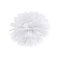 Pompon, valkoinen, 35 cm – kuva 1
