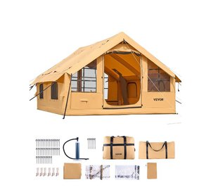 Ilmatäytteinen teltta Vevor, 4 × 3 × 2,2 m
