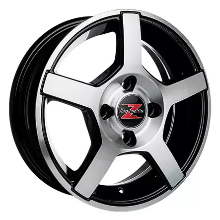 Carrello Black Polished 4.5x13
