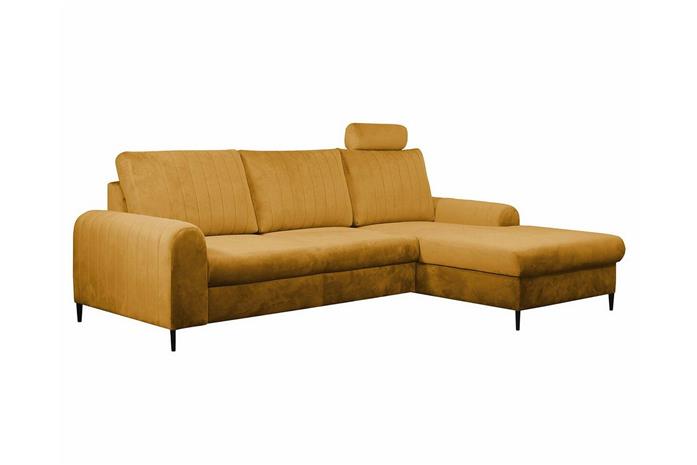 Kintore 3-sits Hörnbäddsoffa Yellow -