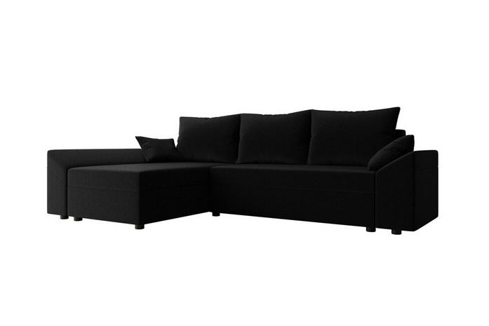 Midfeld 3-sits Hörnbäddsoffa Black -