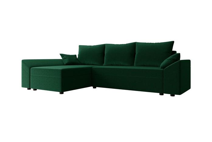 Midfeld 3-sits Hörnbäddsoffa Dark green -