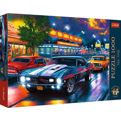 Trefl-palapeli Tea Time: Night Drive, 1000 palaa, Premium Plus