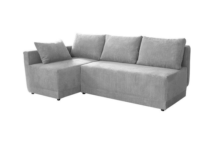 Denegal 3-sits Hörnbäddsoffa Ljusgrå -