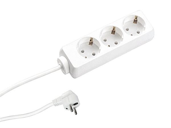 Bachmann Selly 3xcee7/3 white power 1.5m cee7/7 – kuva 2/3