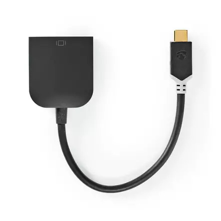Nedis USB-C 3.1 Adapter Cable - USB / VGA adapter - 24 pin USB-C to HD-15 (VGA) - 20 cm