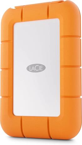 LaCie Rugged Mini - hard drive - 2 TB - USB 3.2 Gen 2x2 - Ulkoiset kovalevyt - 2TB - oranssi