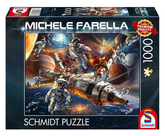 Palapelit Galactic magic Weightless in space 1000 palaa, Schmidt – kuva 2/2