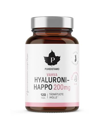 Puhdistamo Vahva Hyaluronihappo, 120 kaps