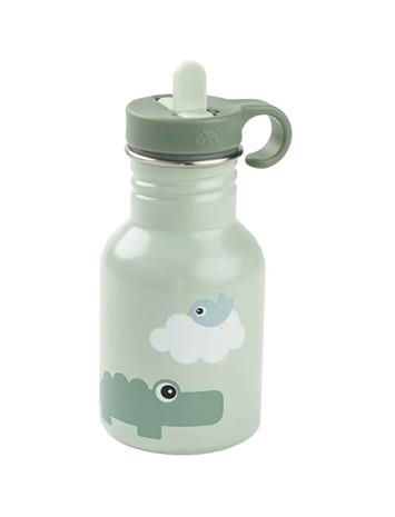 Done by Deer - Metal bottle Playground - Green - 350 ml