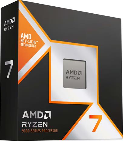 AMD Ryzen 7 9850X3D CPU - 8 ydintä - 4.7 GHz - AMD AM5 - AMD Boxed (ilman jäähdytintä) – kuva 3/8