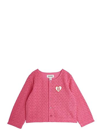 Mini Rodini Lace Patch Cardigan - Blue - 140/146