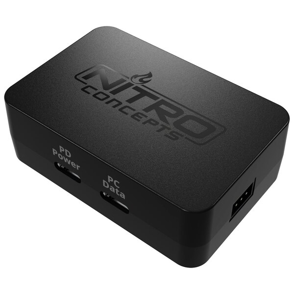 Nitro Concepts IMMERSION LED Box sim-ajon LED-ohjausyksikkö, musta