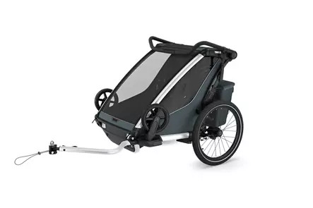 Thule Chariot Cross 2 Pyöräkärry, Dark Slate G3