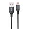 Dudao 3A 30W L3SL USB-A - Lightning Cable Braided 1.2m - Black – kuva 2