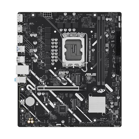 ASUS PRIME H810M-E-CSM Emolevy - Intel H810 - Intel LGA1851 socket - DDR5 RAM - Micro-ATX