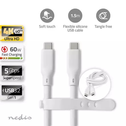 Nedis CCGB64800WT15 USB cable