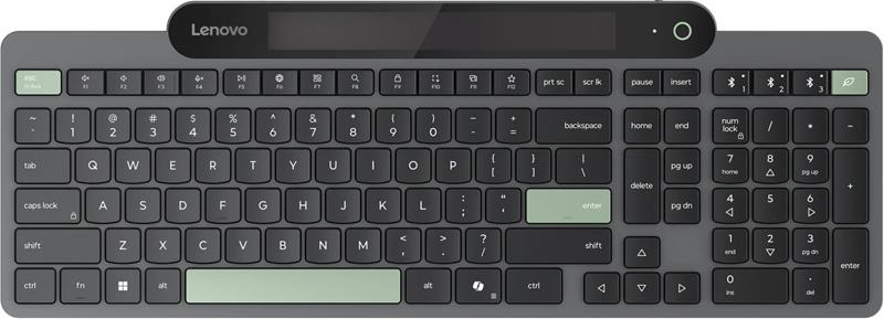 Lenovo Self-Charging Bluetooth -langaton näppäimistö, musta