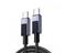 UGREEN USB-C <-> USB-C - 240W - 2m - Harmaa – kuva 2
