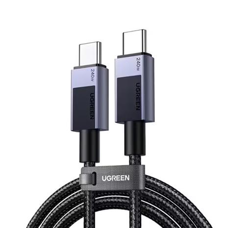 UGREEN USB-C <-> USB-C - 240W - 2m - Harmaa