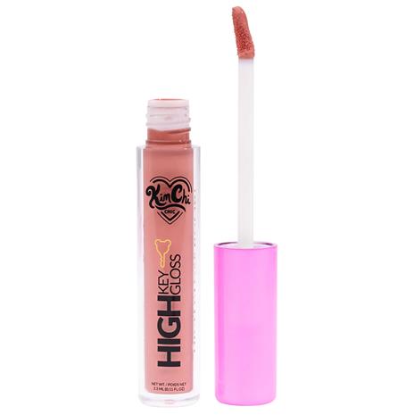KimChi Chic High Key Gloss Full Coverage Lipgloss Peach Pink