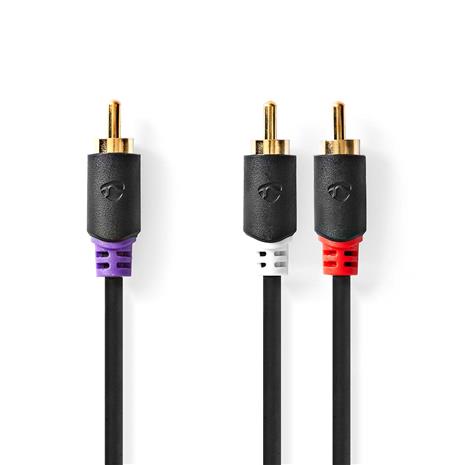 Nedis subwoofer cable - 3 m