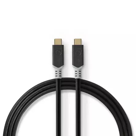 Nedis - USB-C cable - USB-C to USB-C - 2 m