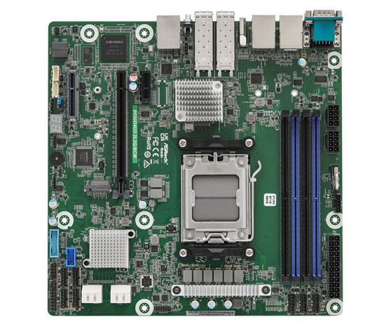 ASRock Rack B650D4U3-2L2Q/BCM - motherboard - micro ATX - Socket AM5 - AMD B650E Emolevy - AMD B650E - AMD AM5 socket - DDR5 RAM - Micro-ATX