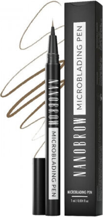 NANOBROW Microblading Pen Kulmakynä 1 ml Espresso