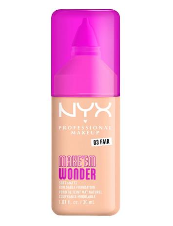 NYX PROFESSIONAL MAKEUP Make Em Wonder Foundation 03 Fair