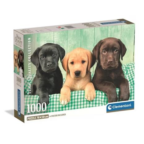 Clementoni Three Labradors (1000)