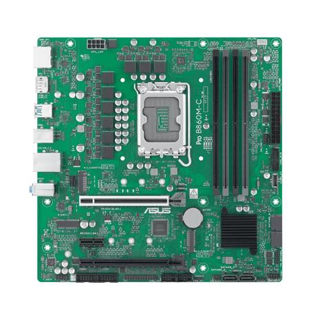 ASUS PRO B860M-C-CSM Emolevy - Intel B860 - Intel LGA1851 socket - DDR5 RAM - Micro-ATX