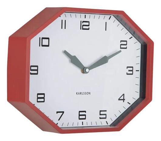 Karlsson Modern Factory Octagon KA6067, seinäkello – kuva 6/6