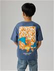 name it Nkmjyk Pokemon Ss Nreg Top Box Noos Sky - Blue - 158-164