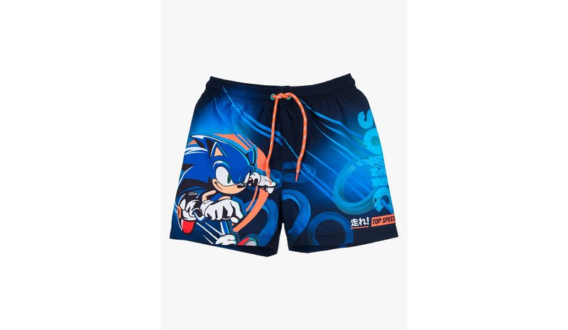Sonic Modern Uimashortsit, Navy, 110-116