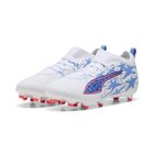 PUMA Ultra 6 Match FG/AG Christian Pulisic X Kidsuper - Valkoinen/Pink Lilac/Dusky Blue Lapset LIMITED EDITION ENNAKKOTILAUS