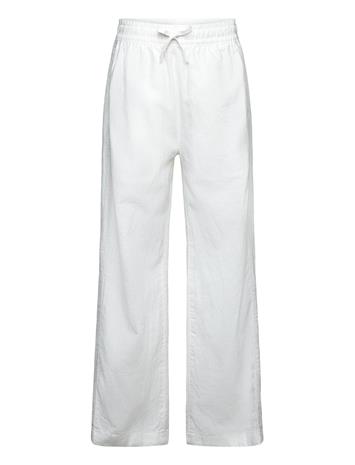 GANT Cotton Linen Pants Bottoms Trousers White GANT
