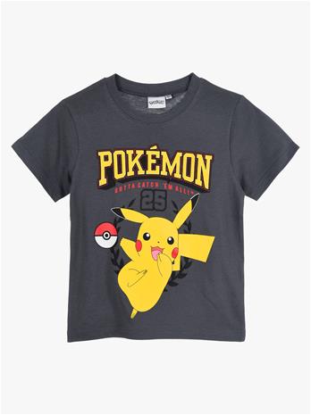 Pokémon T-paita, Harmaa, 128-134