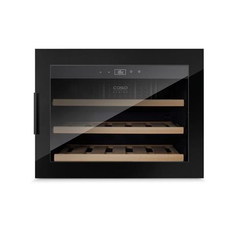 Caso WineSafe 18 EB Black (CS627), integroitava viinikaappi