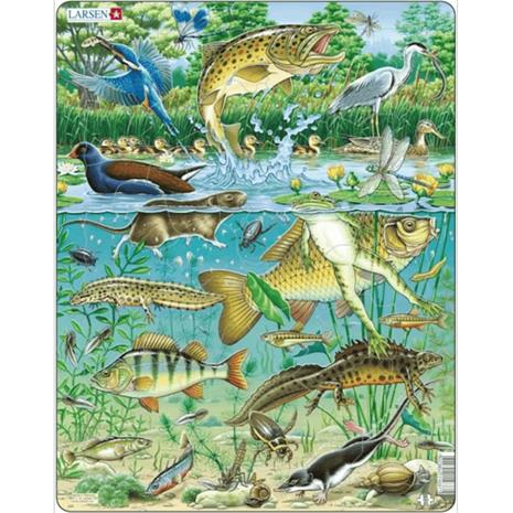 Selecta Play - Larsen Jigsaw Puzzle Animals - Pond 50 pcs.