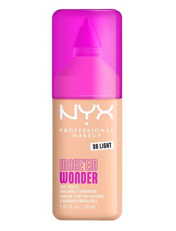 NYX PROFESSIONAL MAKEUP Make Em Wonder Foundation 06 Light