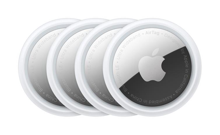 Apple AirTag 2.gen, bluetooth-paikantimet 4 kpl